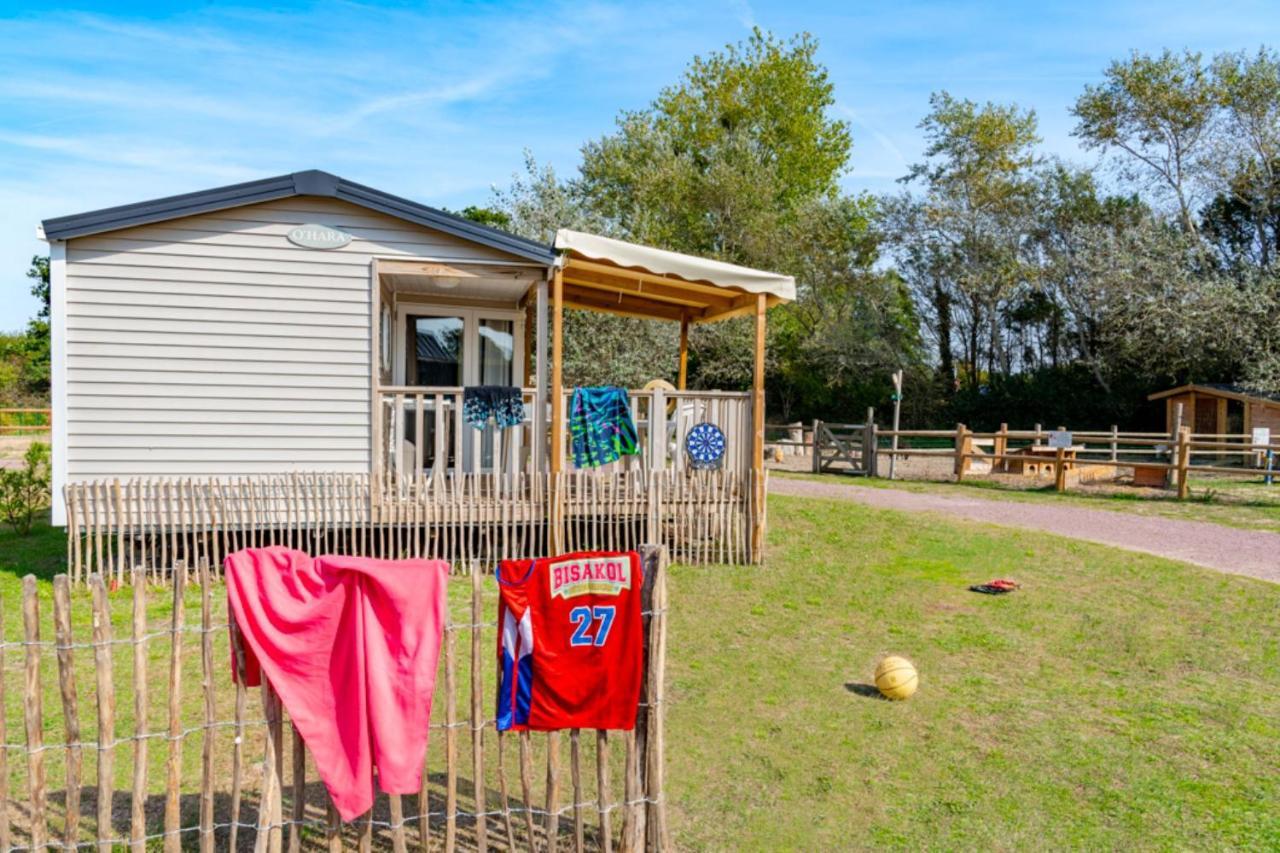 Camping Les Carolins Saint-Lo-d'Ourville Extérieur photo