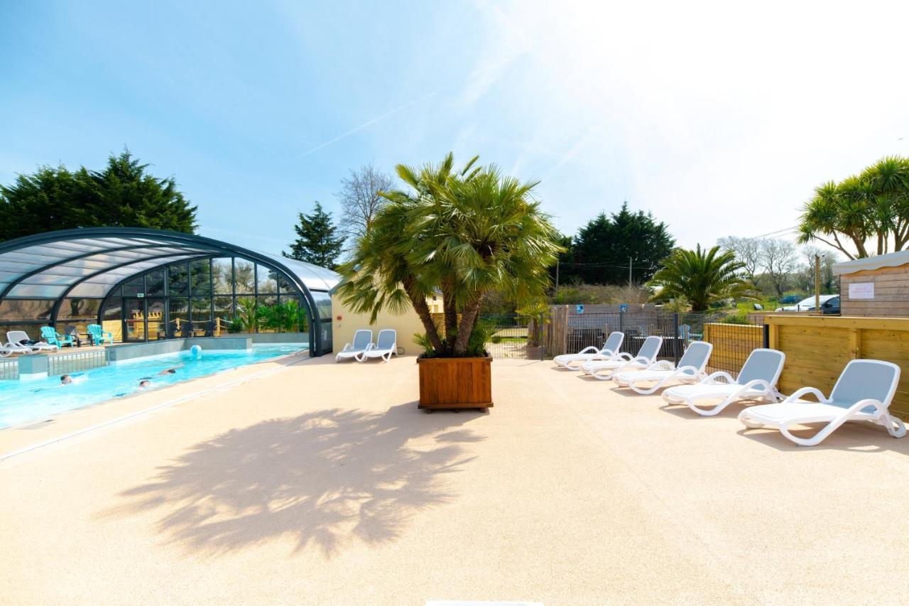 Camping Les Carolins Saint-Lo-d'Ourville Extérieur photo
